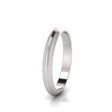 Knife Edge Wedding Band