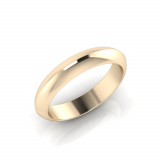 Knife Edge Wedding Band