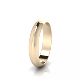 Knife Edge Wedding Band