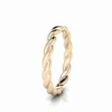 Twist Wedding Band