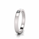 Round Trilogy Wedding Band