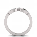 Pave Infinity Ring