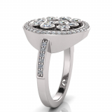 Bezel Multi-Stone Dress Ring