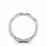 Marquise Bezel Stackable Band