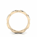 Marquise Bezel Stackable Band