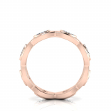 Marquise Bezel Stackable Band