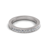 Pave Set Wedding Ring Matching Wedding Ring For J0171