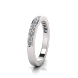 Pave Set Wedding Ring Matching Wedding Ring For J0171