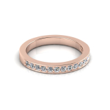 Pave Set Wedding Ring Matching Wedding Ring For J0171