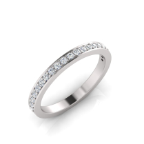 Pave Set Wedding Ring Matching Wedding Ring For C77105M1
