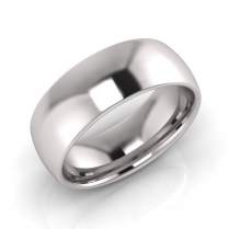 Half Round Men’s Ring