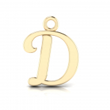 Script Letter Pendant = Initial D