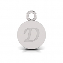 Disk Letter Pendant = Initial D