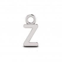 Block Letter Pendant = Initial Z