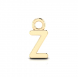 Block Letter Pendant = Initial Z