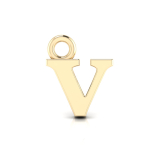 Block Letter Pendant = Initial v