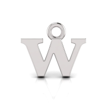 Block Letter Pendant = Initial w