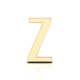 Slider Letter Pendant = Initial Z