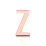 Slider Letter Pendant = Initial Z