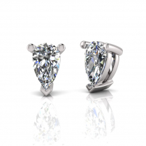 Pear Four Claw Stud