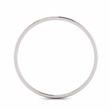 2mm Wide Half-Round Profile Bangle Size M