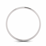 4mm Wide Half-Round Profile Bangle Size S