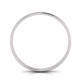 6mm Wide Half-Round Profile Bangle Size S