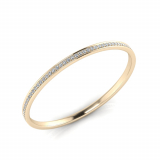 Pave-Set Bangle Size S