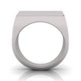 Gents Square Shaped Signet Ring