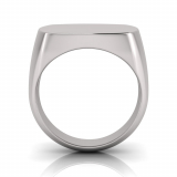 Gents Cushion Shaped Signet Ring