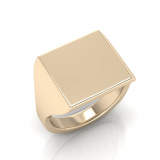 Ladies Square Shaped Signet Ring