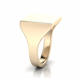 Ladies Square Shaped Signet Ring