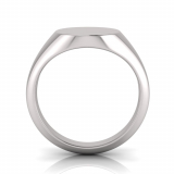 Ladies Oval Shaped Signet Ring