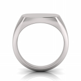 Ladies Cushion Shaped Signet Ring