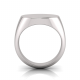 Gents Medium Size Round Shaped Signet Ring