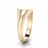 Petite Round Signet Ring