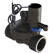 1" INLINE VALVE W/ FLOW CONTROL & 12VDC LATCHING SOLENOID