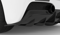 1016 Industries Ferrari 488 Rear Diffuser Upper Add On