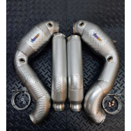 Redstar Downpipes - Mercedes C63 (facelift) W205