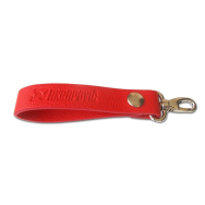 Akrapovic Leather Loop Keychain