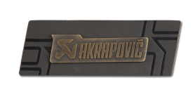 Akrapovic Brass Sign Badge