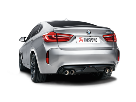 Akrapovic Rear Carbon Fibre Diffuser - Matte for X5M (F85)