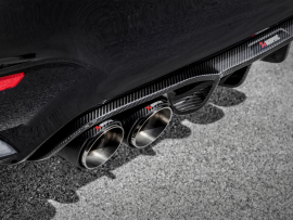 Akrapovic Rear Carbon Fibre Diffuser - Gloss for M3/M4 (F8X)