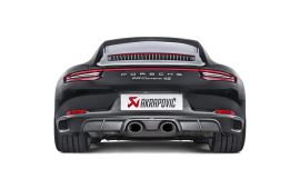 Akrapovic Rear Carbon Fibre Diffuser - Matte for 991.2 Carrera