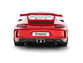 Akrapovic Rear Carbon Fibre Diffuser - Matte for Porsche 991.2 GT3