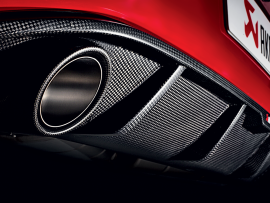 Akrapovic Rear Carbon Fibre Diffuser for MK7 GTI