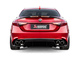 Akrapovic Evolution Link Pipe Set (Titanium) for Alfa Romeo Giulia Quadrifoglio