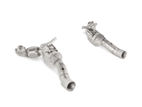 Akrapovic Link Pipe Set w Cat (SS) for Ferrari 488 GTB