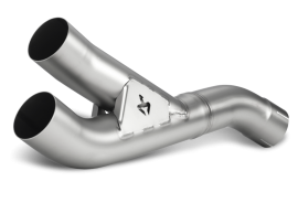 Akrapovic Link Pipe Set (Titanium) for Cayenne Diesel (Not S)