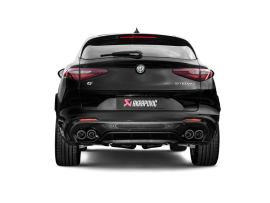 Akrapovic Slip On Line (Titanium) for Alfa Romeo Stelvio Quadrifoglio